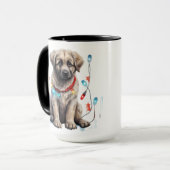 MUG POIVRE ANATOLIEN SHEPHERD ADORABLE NOËL (Devant gauche)