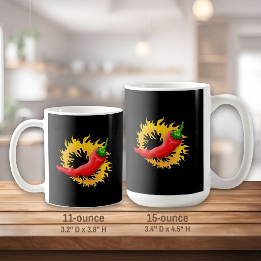 Mug Poivre avec flamme