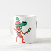 Mug Poivre de piment de danse (Devant gauche)