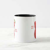 Mug Poivre de piment d'un rouge ardent (Centre)