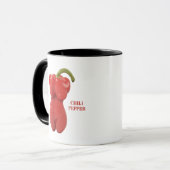Mug Poivre de piment d'un rouge ardent (Devant gauche)
