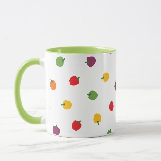 Mug Poivrons Bell colorés (Gauche)