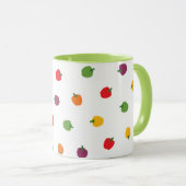 Mug Poivrons Bell colorés (Devant droit)