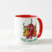Mug Poivrons épicés chauds (Devant droit)