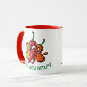 Mug Poivrons épicés chauds (Devant gauche)