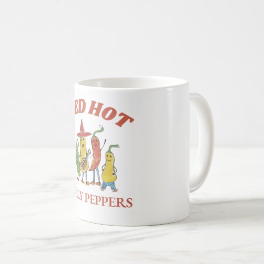 Mug poivrons rouges (Devant droit)