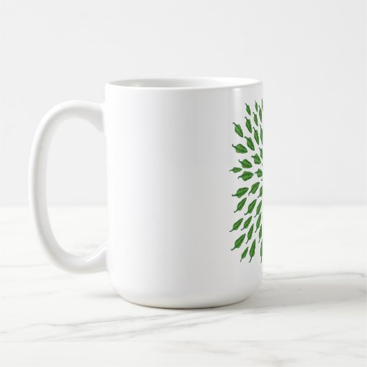 Mug Poivrons verts (Gauche)
