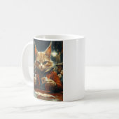 Mug Poker Chat dans le jeu souterrain Feline (Devant gauche)