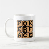 Mug Poker Face, Bluff Facial (Gauche)