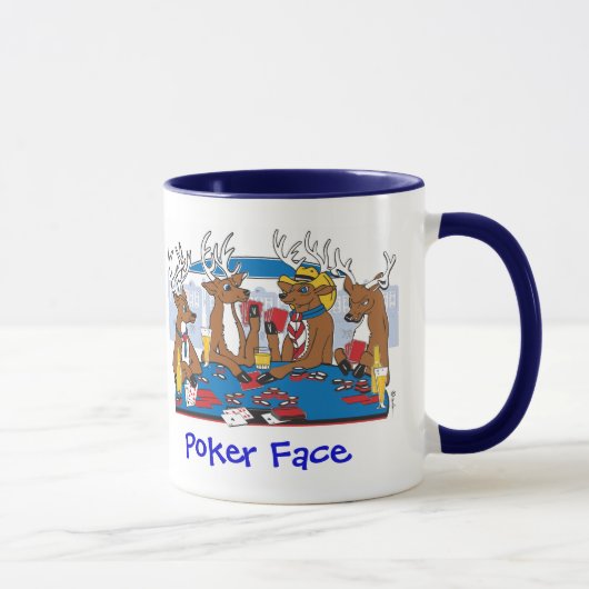 Mug Poker Face Deer (Droite)