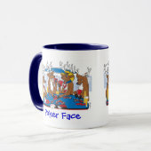 Mug Poker Face Deer (Devant gauche)