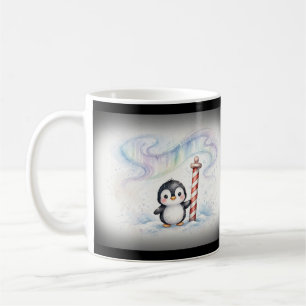 Mug Pôle Nord Manchot Noël