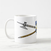 Mug Poléax médiévaux et bouclier (Gauche)
