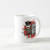 Mug Police à singes (Devant droit)