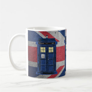 Mug Police bleue Boîte d'appel publique - Royaume-Uni 