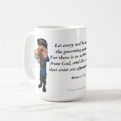 Mug Police chrétienne (Devant gauche)