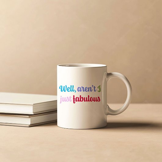 Mug Police Cool Multicolore et Citation Impertinente