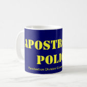 Mug Police d'apostrophe (Devant gauche)