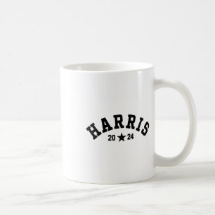 Mug Police de baseball incurvée vintage 2024 Kamala Ha