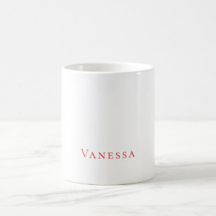 Mug Police de caractères classique professionnelle nom