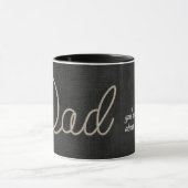 Mug Police de corde papa en noir (Centre)