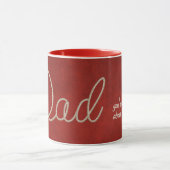 Mug Police de corde papa en rouge (Centre)
