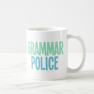 Mug Police de grammaire