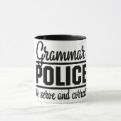 Mug Police de grammaire (Centre)
