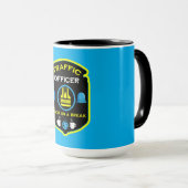 Mug Police de la circulation (Devant droit)
