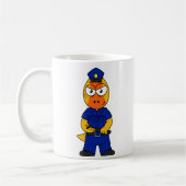 Mug Police de Pachycéphalosaure. (Gauche)