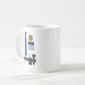 Mug Police d'Halloween (Devant gauche)