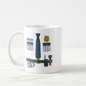 Mug Police d'Halloween (Gauche)