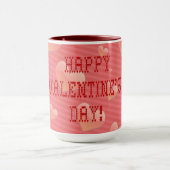 Mug Police en forme de coeur minuscule Heureuse Sainte (Centre)