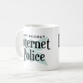 Mug Police extrêmement secrète d'Intenet (Devant gauche)