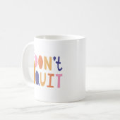 Mug Police "Je ne quitte pas" (Devant gauche)