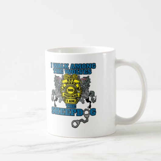 Mug Police je suis le chien de berger (Droite)