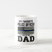 Mug Police Officer Dad Vintage Flag Shirt Design_1 (Centre)