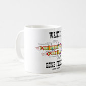 Mug Police Recherchée de gène (humour de reproduction (Devant gauche)