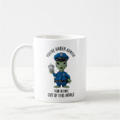 Mug Policeman Alien (Gauche)