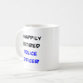 Mug policier à la retraite (Devant gauche)