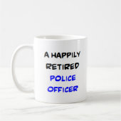 Mug policier à la retraite (Gauche)