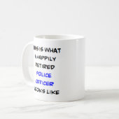 Mug policier à la retraite (Devant gauche)