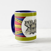 Mug Policier vintage (Devant gauche)