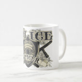 Mug Policier vintage (Devant droit)