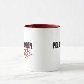 Mug Policière QUI N'EST PAS DE SERVICE (Centre)