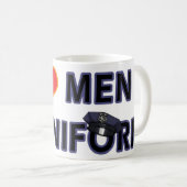 MUG POLICIERS DANS L'UNIFORME (Devant droit)