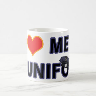 MUG POLICIERS DANS L'UNIFORME