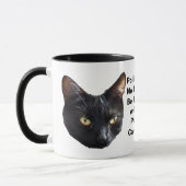 Mug Politique Chat Aucun Rats Ne Sera En Fonction (Gauche)