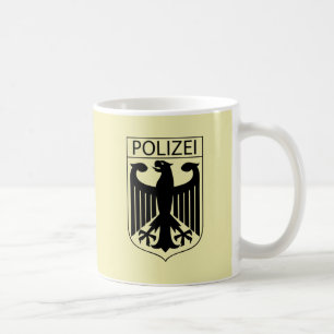 Mug POLIZEI - Cadeaux de symboles de la police alleman
