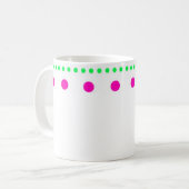 Mug polka doked pointillés (Devant gauche)